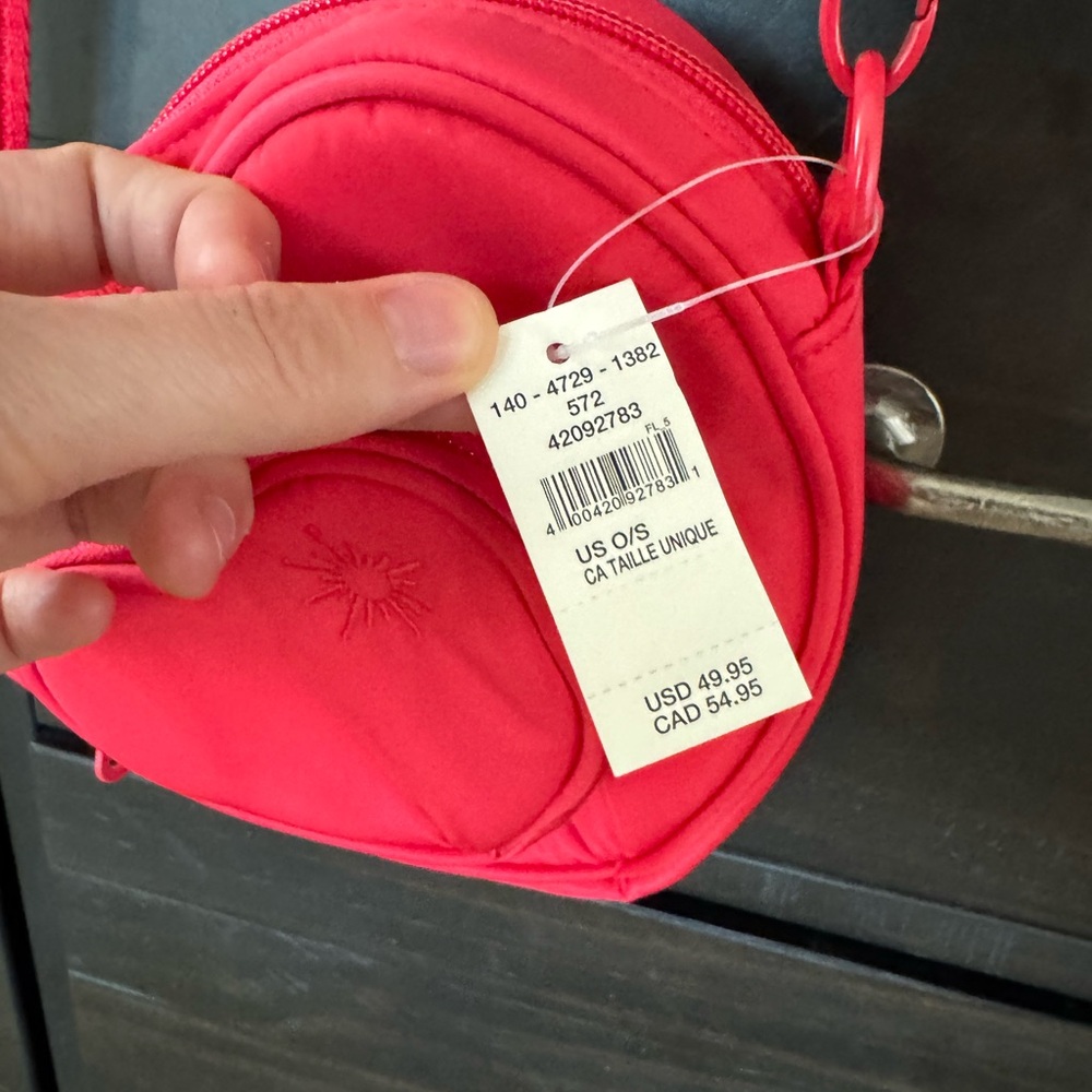 Aerie Red Heart Crossbody Bag - Picture 3 of 6